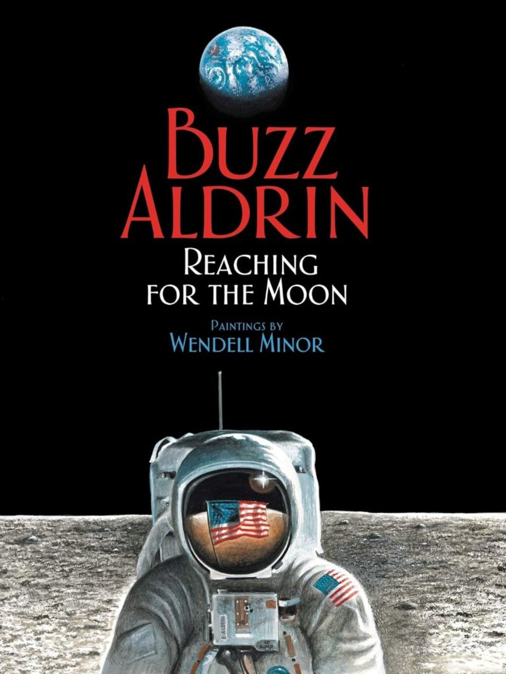 Buzz Aldrin Reaching for the Moon, Grades 1-4 Library Bound 2005 VTG